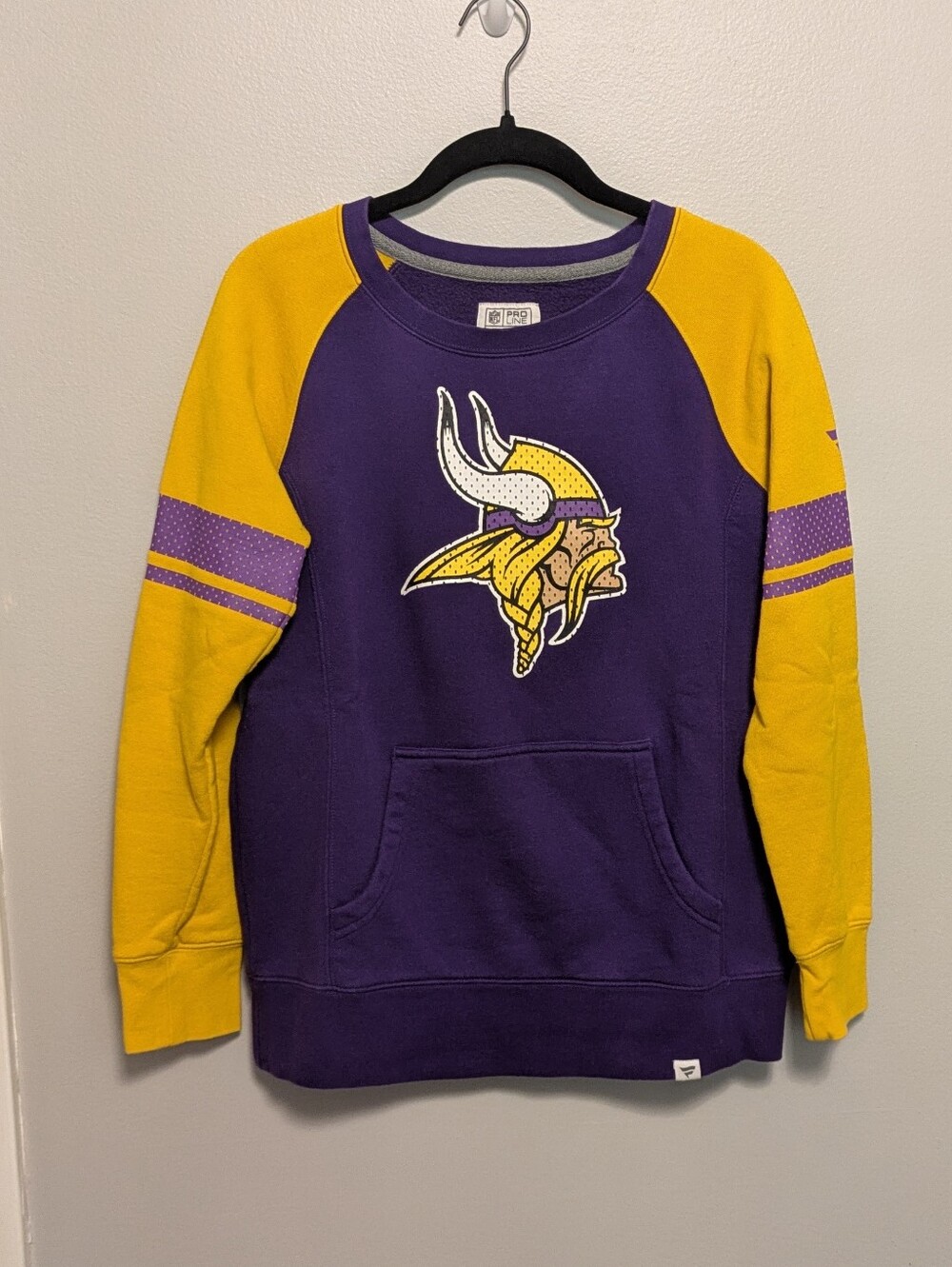 Fanatics Vikings Crew Pullover Sweatshirt